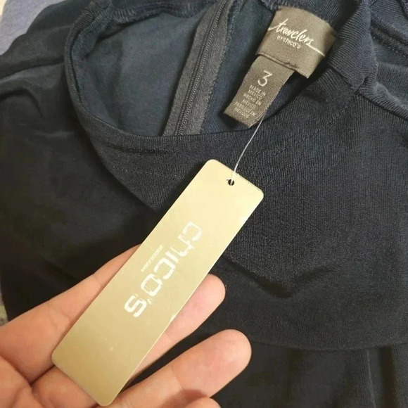 ♥Chico's top size 3 NWT - Picture 11 of 11